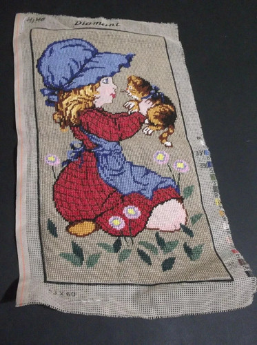Diamant femme fille chat - fille,