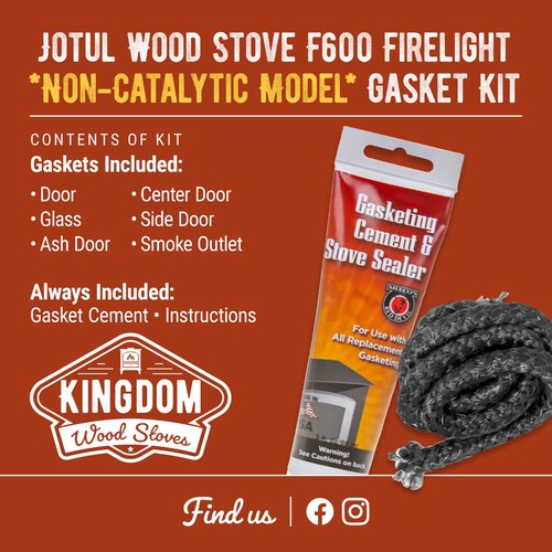 Jotul wood stove f600 - jotul,