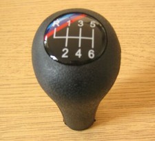 Pommeau de 6 Vitesses en Faux Cuir pour BMW Serie M 3 5 E36 E39 E34 E30 X5 E87