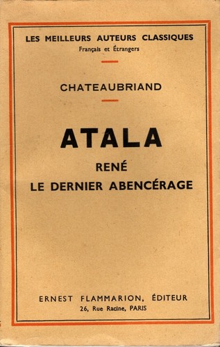 Chateaubriand atala rene le - atala,