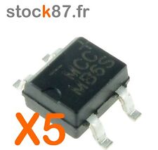 1509/5# Pont de diodes CMS MB6s  0,5A 600V  -- 5 pcs