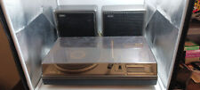 Platine Vinyl Tourne Disques Philips 381 + 2 enceintes à réparer