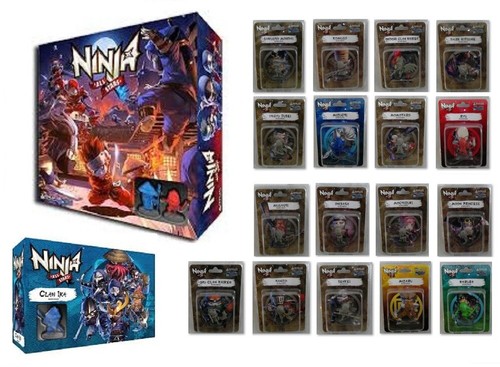 Ninja all stars board - stars,