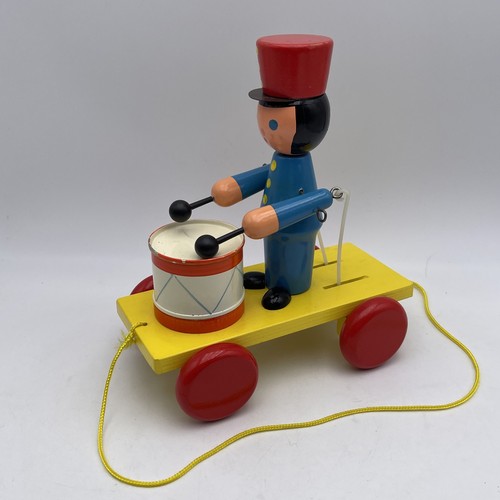Ancien jouet musical bois - ancien, en