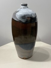 GRAND VASE BOUTEILLE CÉRAMIQUE SIGNÉ DESIGN 20eme ERA DALPAYRAT