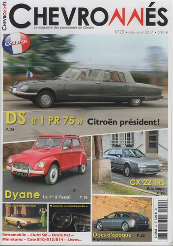 Chevronnes citroen 21 - 22,