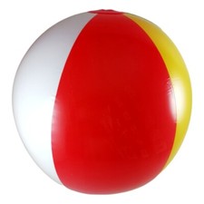 Ballon de Plage Gonflable Multicolore 33cm Jeux Piscine Sport Football Volley