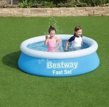 BESTWAY Piscine autoportante ronde 183x51cm Fast Set
