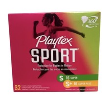 New Playtex Sport Tampons 360