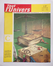 Collection revue Tout l'Univers Editions original Hachette n° 27