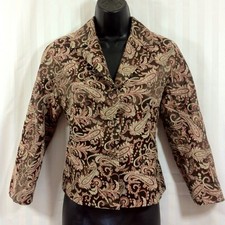 NINE WEST Paisley SILK Blend