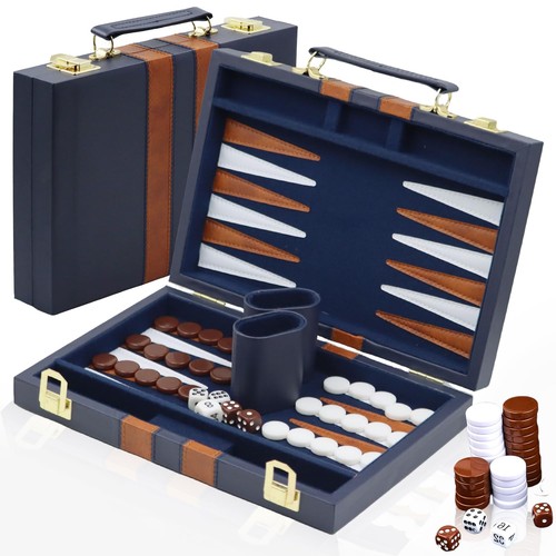 Backgammon set bois valise - set,