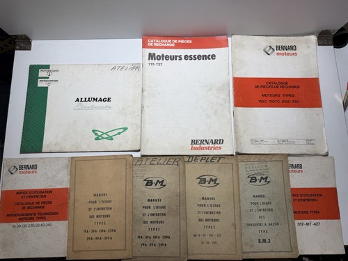 Documents moteur bernard - moteur,