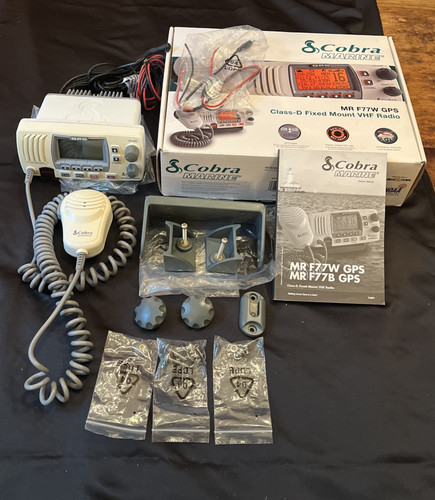 Cobra marine vhf radio gps - radio,