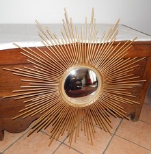 ANCIEN Grand MIROIR SOLEIL