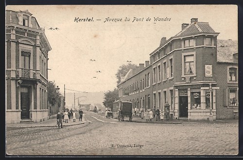 Cpa herstal avenue - avenue, du