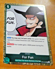 ONE PIECE ENGLISH CARD HOLO