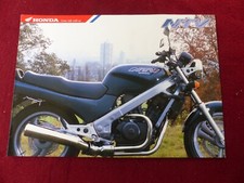 Prospectus catalogue  Moto : HONDA NTV 650 de 1996