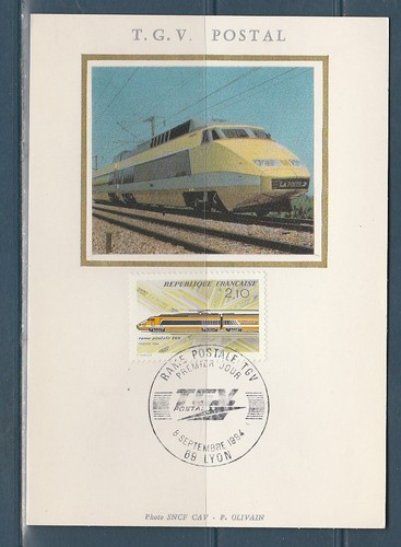 Carte 1er jour train - carte,