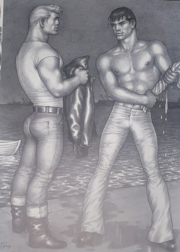 Tom finland lithograph - tom,