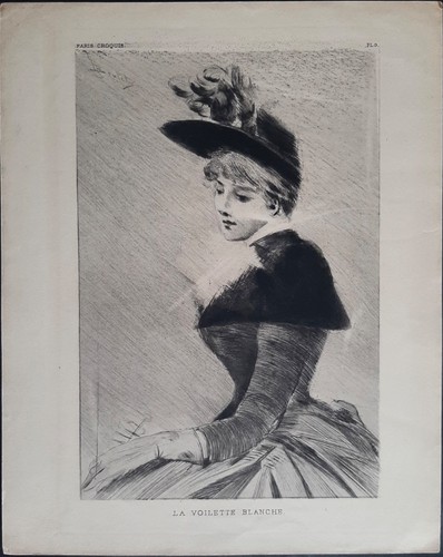 Voilette blanche par - par, henri
