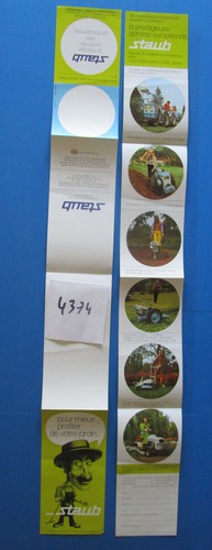 4374 dépliant staub - /,