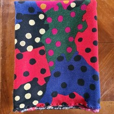 Tissu vintage 80s crêpe de