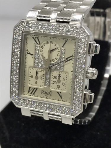 Piaget protocole 18k blanc - piaget,