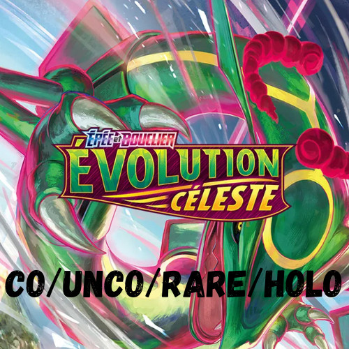 Carte pokémon evolution - carte,