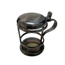 Support en Métal Argenté Signé Ercuis avec Poinçons