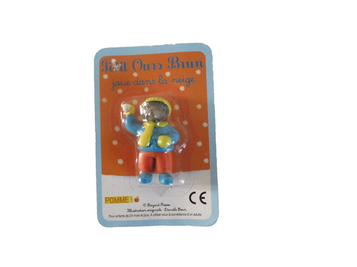 Figurine petit ours - petit, brun