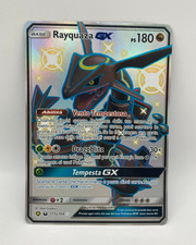 Carte Pokemon Rayquaza GX Surdimensionnée 177A/168 JUMBO ITA Italien NM