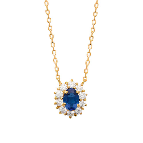 Collier marquise pendentif - collier,