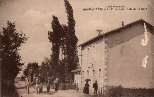 Cpa roumazières la poste - cpa,