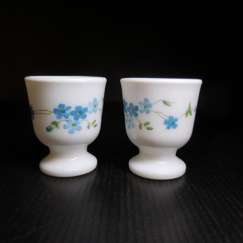 Coquetiers verre opalin - verre,