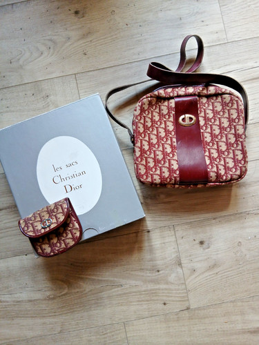 Dior sac toile oblique - sac,