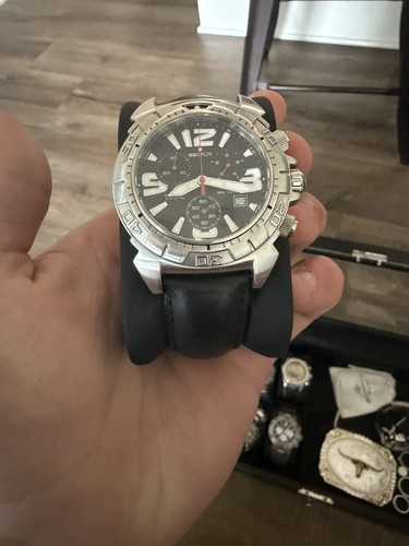 Sector chronograph black - sector,