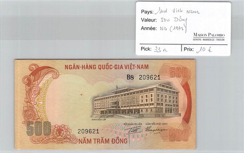 Billet sud viet - -, 500