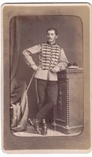 Chasseurs d'Afrique 1er Regiment Alger 1875 Geiser Algérie Photo CDV Militaire