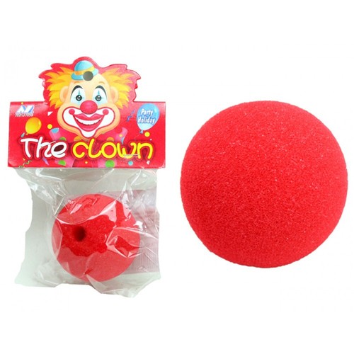 Nez clown rouge 45mm - de,
