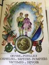 AFFICHE ORPHELINS SAPEURS