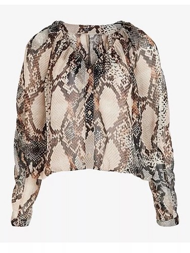 Express snake print oversized - snake,