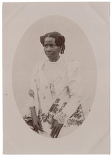 photo Madagascar 1900 jolie femme Betsimisaraka Afrique malgache
