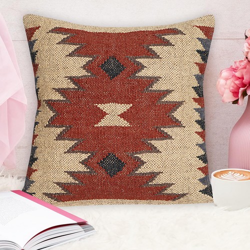 Taie oreiller kilim - kilim, jute