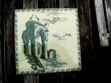 BEAU CARRELAGE VERT   décor