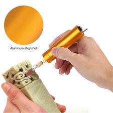 USB Mini Electric Drill Grinding Polishing Engraving Machine Tools Set Gold