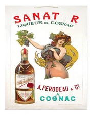 Affiche vintage cognac art