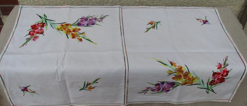 Belle ancienne nappe - ancienne,