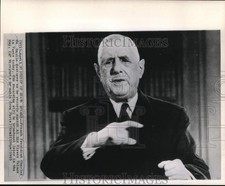 1965 Press Photo Charles De