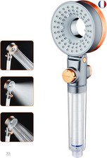 Pommeau de Douche Economie D'eau, Anti Calcaire Douchette avec Filtre, Haute